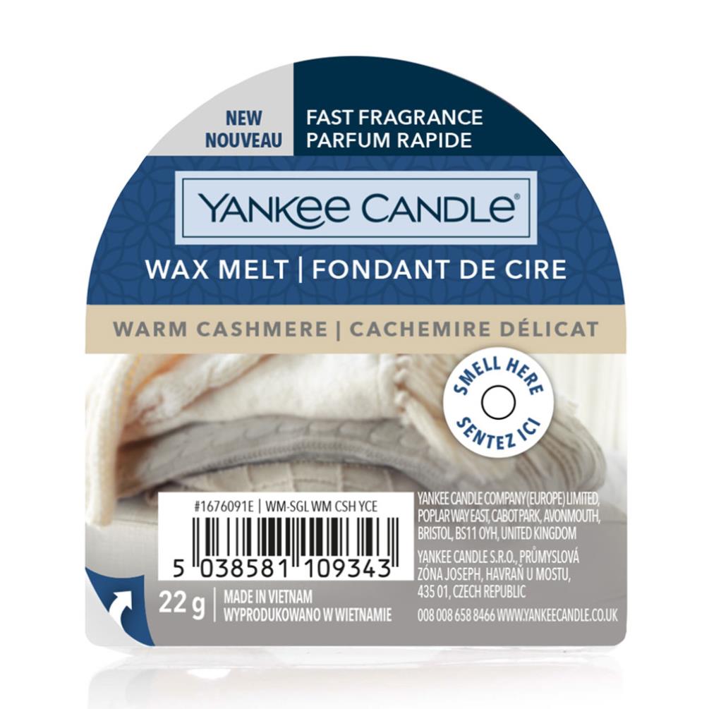 Yankee Candle Warm Cashmere Wax Melt £1.62
